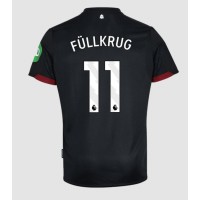 West Ham United Niclas Fullkrug #11 Replika Bortatröja 2024-25 Kortärmad